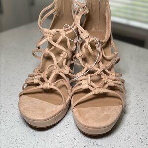 Torrid Caged Platform Wedge NWT